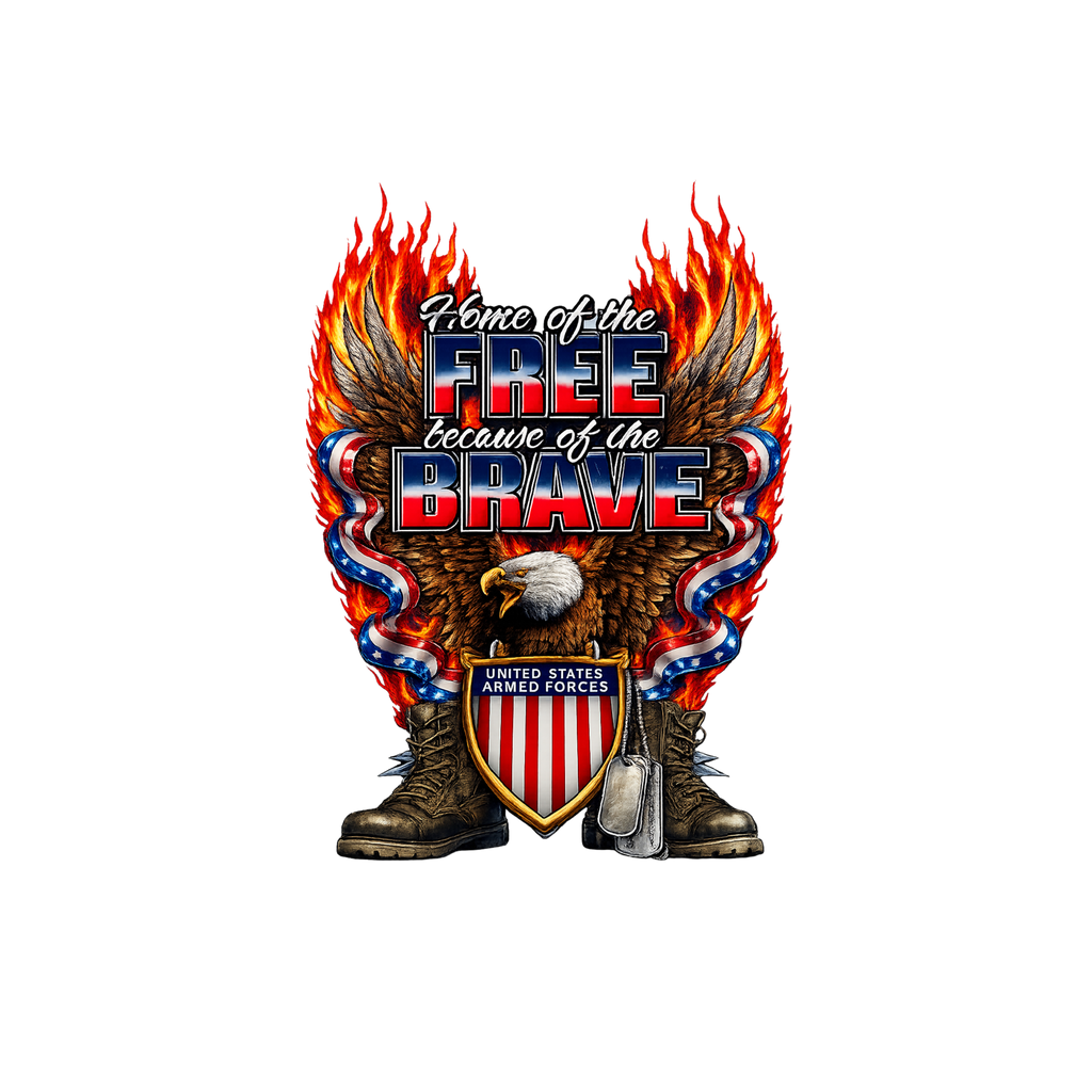 Home of the Free because of the Brave