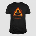 Jesse On Fire Black Tee Mockup