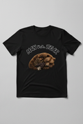 Man vs Bear Black T-Shirt Mockup