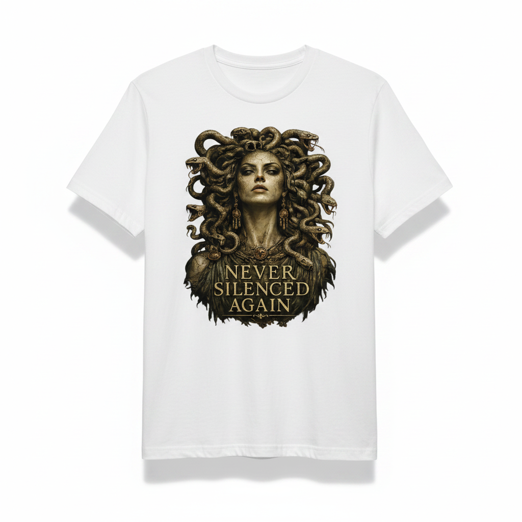 Never Silenced Again T-Shirt Mockup
