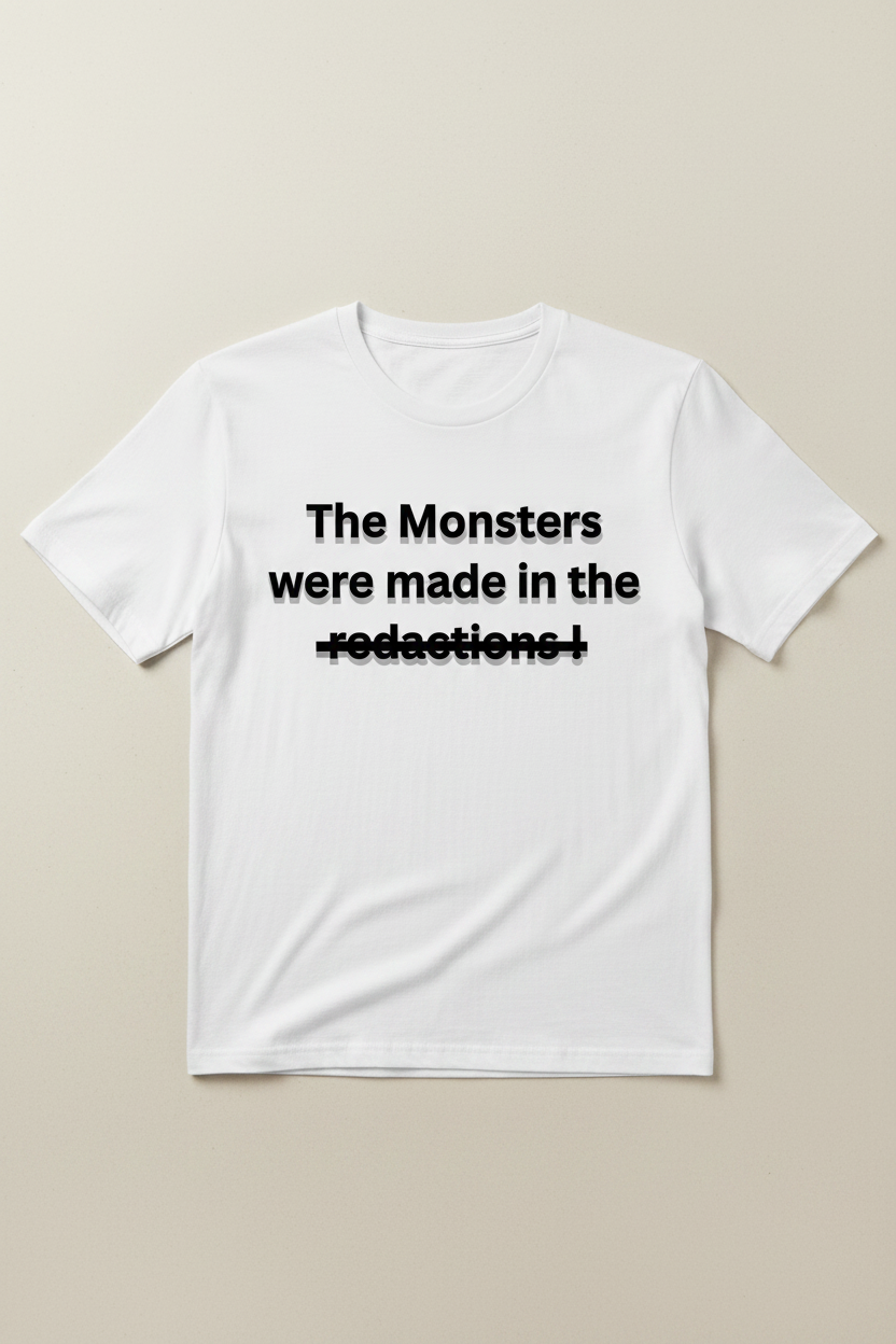 The Monsters T-Shirt Mockup